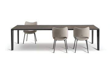 HOMEY - Rectangular wooden table by Poltrona Frau - view 3